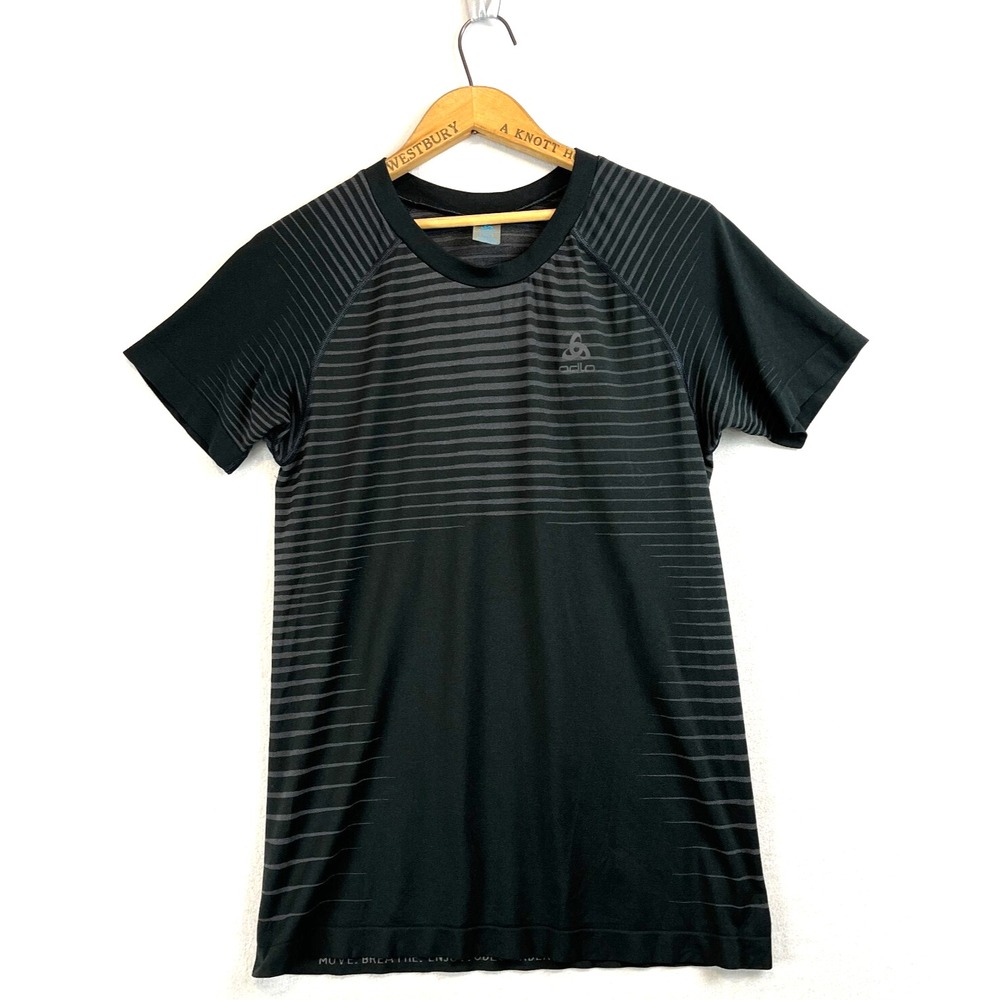 ODLO Mens XXL Performance Short Sleeve Crew Neck T-Shirt Compression‎ Base Layer